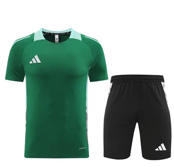 24/25 Adidas Green Short Sleeve Jersey+Shorts - Image 17