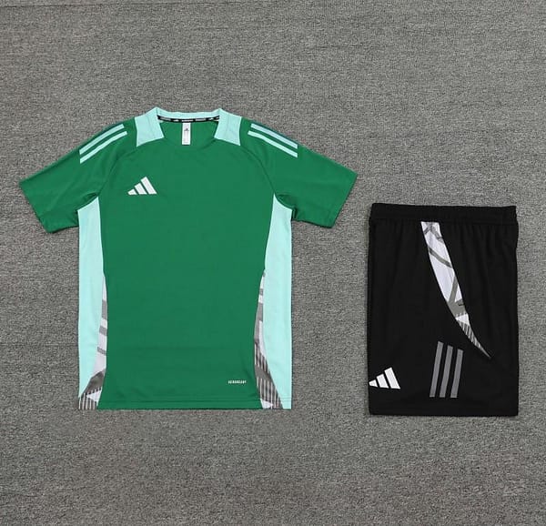 24/25 Adidas Green Short Sleeve Jersey+Shorts - Image 18