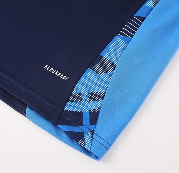 24/25 Adidas Navy Short Sleeve Jersey+Shorts - Image 7