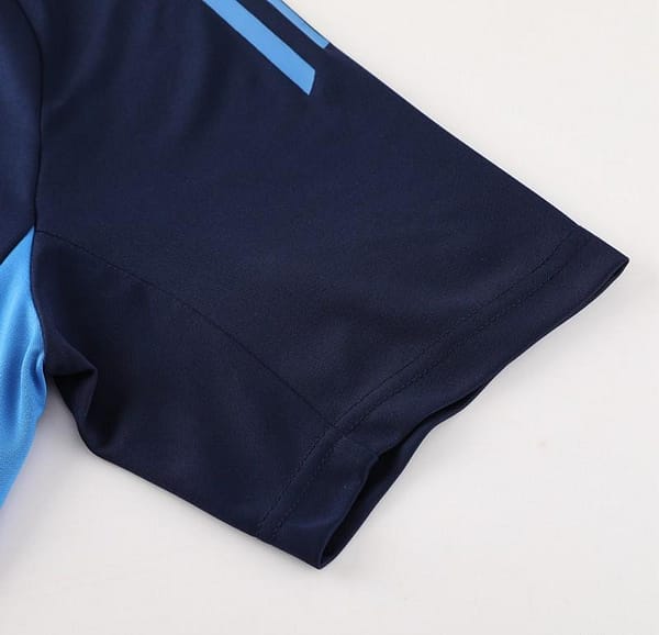24/25 Adidas Navy Short Sleeve Jersey+Shorts - Image 8