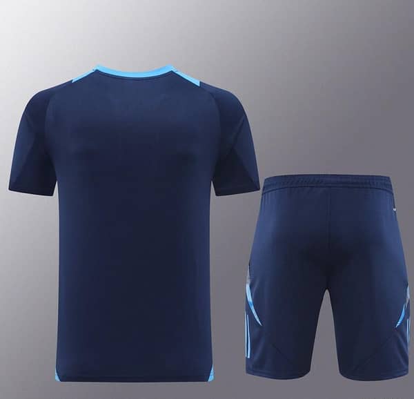 24/25 Adidas Navy Short Sleeve Jersey+Shorts - Image 12