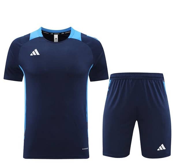24/25 Adidas Navy Short Sleeve Jersey+Shorts - Image 16