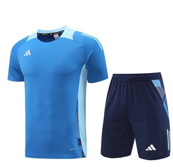 24/25 Adidas Blue Short Sleeve Jersey+Shorts