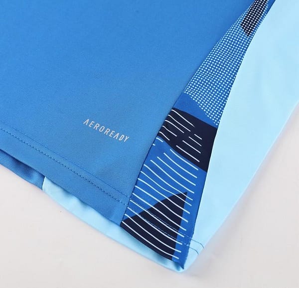 24/25 Adidas Blue Short Sleeve Jersey+Shorts - Image 7