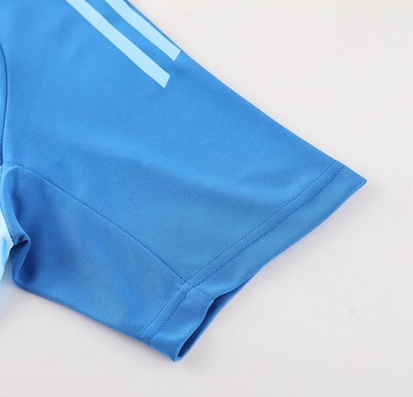 24/25 Adidas Blue Short Sleeve Jersey+Shorts - Image 8