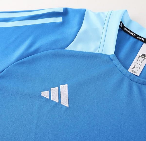 24/25 Adidas Blue Short Sleeve Jersey+Shorts - Image 9