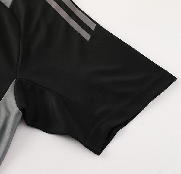 24/25 Adidas Black Short Sleeve Jersey+Shorts - Image 8