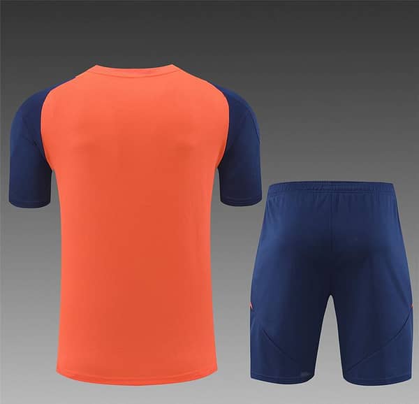 24/25 Manchester United Orange Short Sleeve Jersey+Shorts - Image 14