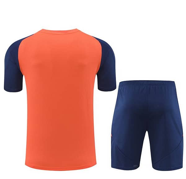 24/25 Manchester United Orange Short Sleeve Jersey+Shorts - Image 15