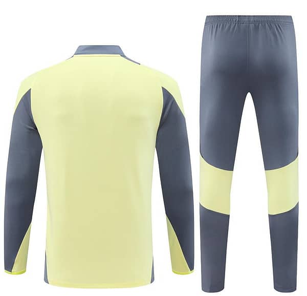 24/25 Juventus Yellow Half Zipper Jacket+Long Pants - Image 18
