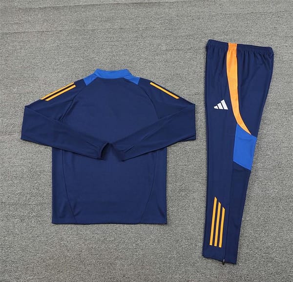 24/25 Juventus Navy Half Zipper Jacket+Long Pants - Image 13