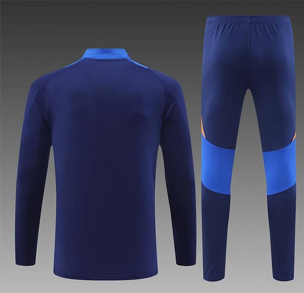 24/25 Juventus Navy Half Zipper Jacket+Long Pants - Image 15