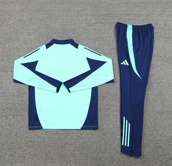 24/25 Chelsea Lake Blue Half Zipper Jacket+Long Pants - Image 7