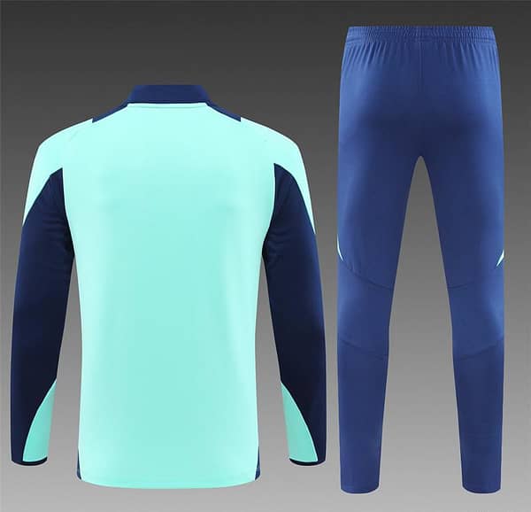 24/25 Chelsea Lake Blue Half Zipper Jacket+Long Pants - Image 14