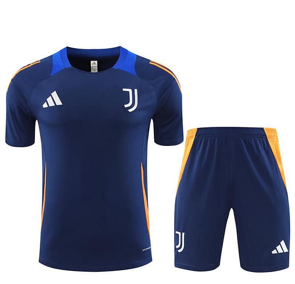24/25 Juventus Navy Short Sleeve Jersey+Shorts - Image 17