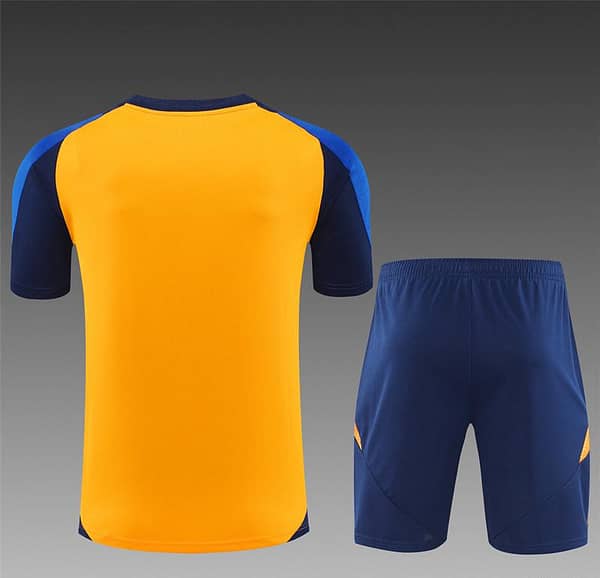 24/25 Juventus Orange/Navy Short Sleeve Jersey+Shorts - Image 12