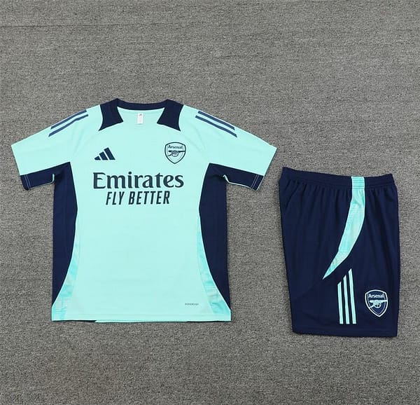 24/25 Chelsea Lake Green Short Sleeve Jersey+Shorts - Image 13