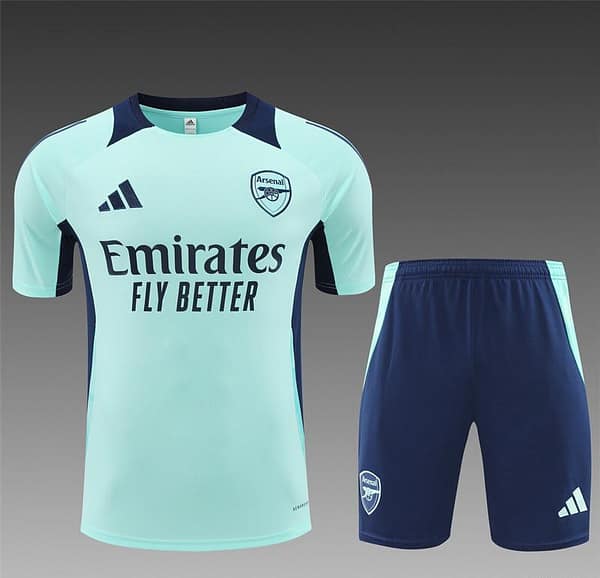 24/25 Chelsea Lake Green Short Sleeve Jersey+Shorts - Image 17