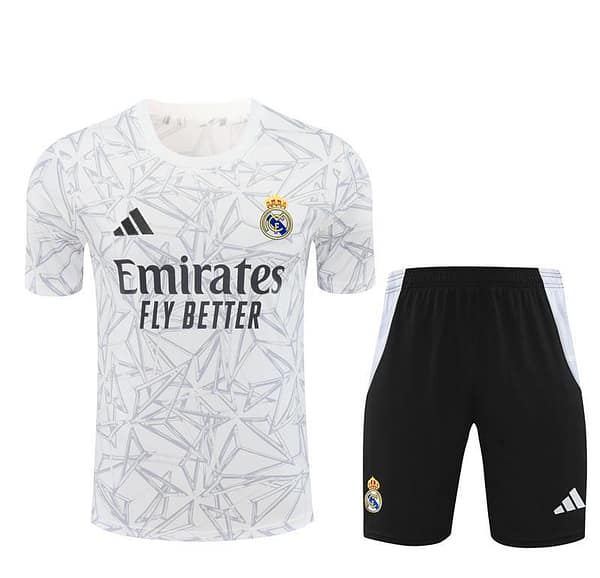 24/25 Real Madrid White Special Short Sleeve Jersey+Shorts - Image 17