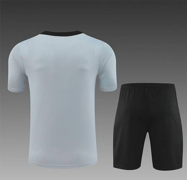 2024 South Korea Grey Short Sleeve Jersey+Shorts - Image 13