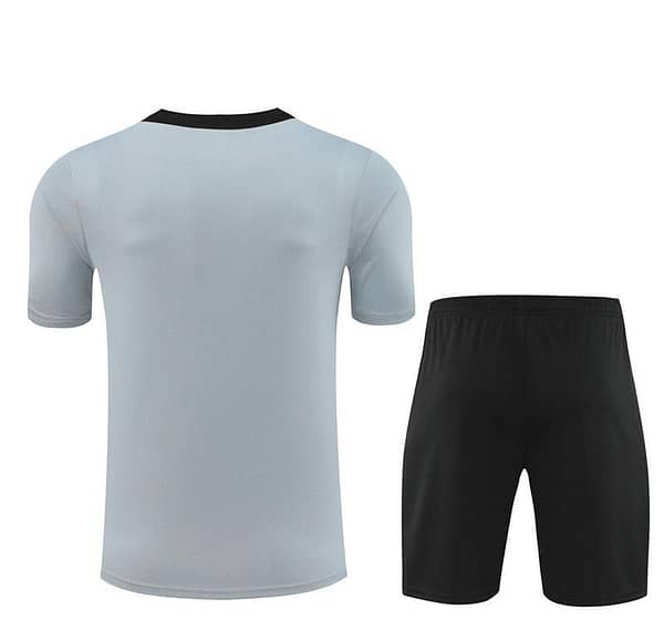 2024 South Korea Grey Short Sleeve Jersey+Shorts - Image 14