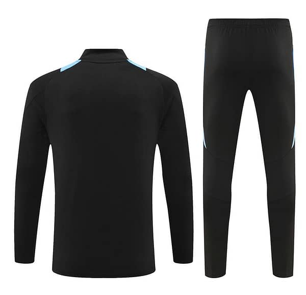 2024 Argentina Black Half Zipper Jacket+Long Pants - Image 16