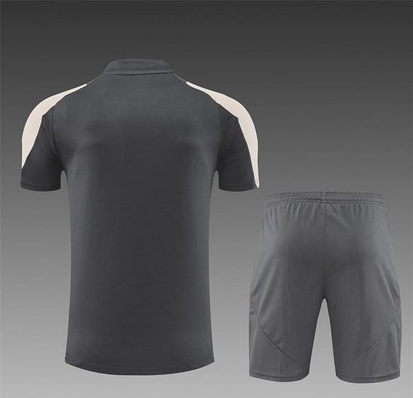 24/25 Real Madrid Black/Pink Short Sleeve Jersey+Shorts - Image 14
