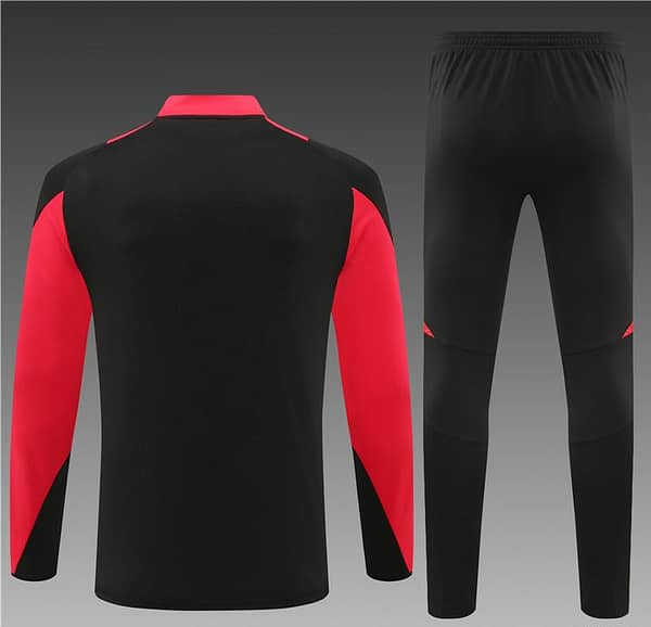 24/25 Bayern Munich Black Half Zipper Jacket+Long Pants - Image 16