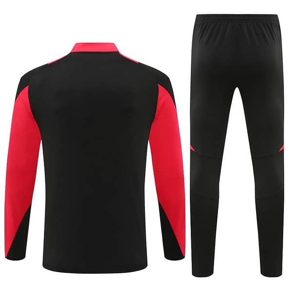 24/25 Bayern Munich Black Half Zipper Jacket+Long Pants - Image 17