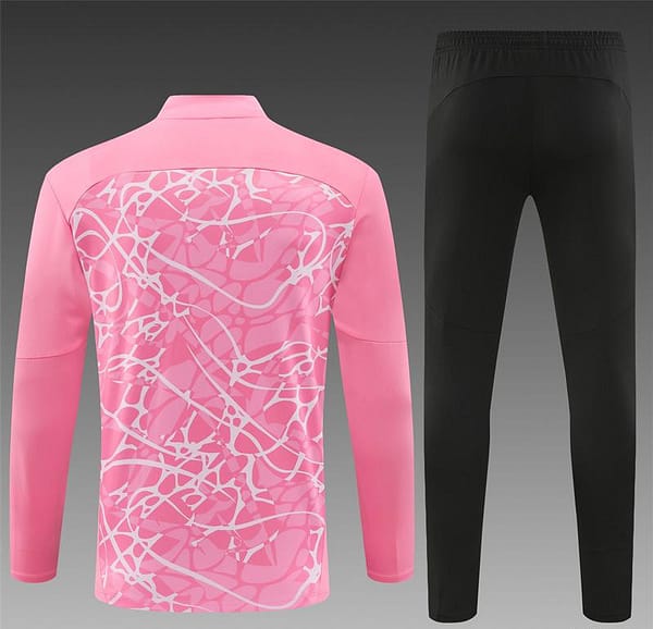24/25 Manchester City Pink Half Zipper Jacket+Long Pants - Image 15