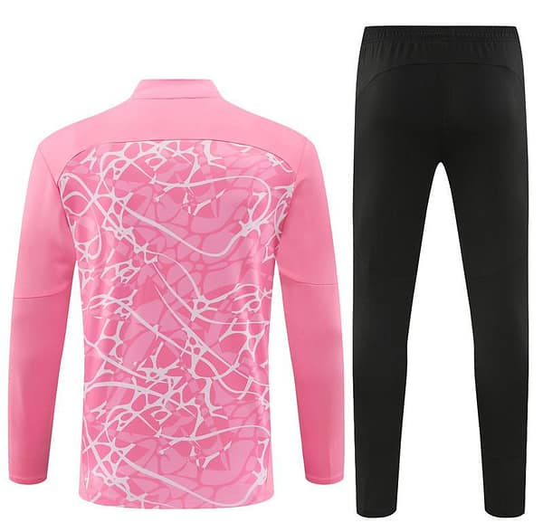 24/25 Manchester City Pink Half Zipper Jacket+Long Pants - Image 16