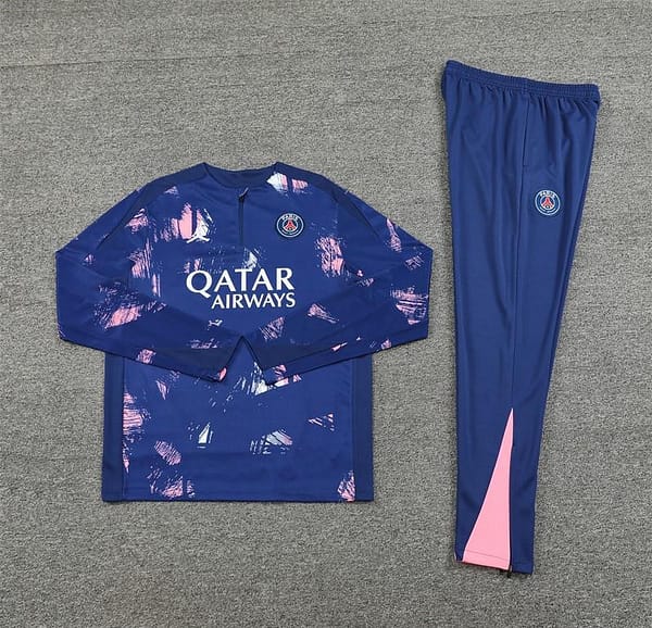 24/25 PSG Navy Half Zipper Jacket+Long Pants - Image 8