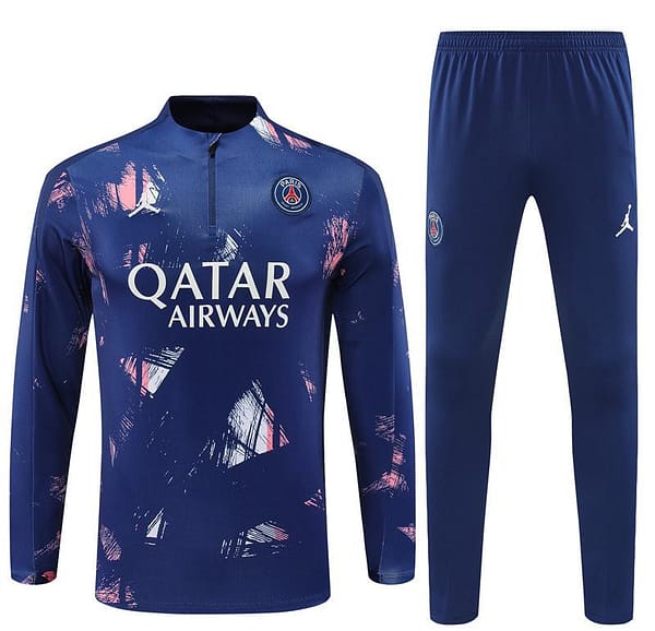 24/25 PSG Navy Half Zipper Jacket+Long Pants - Image 19
