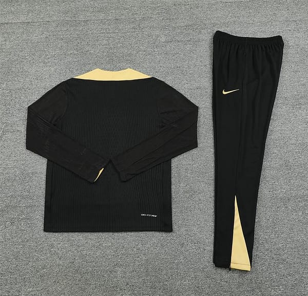 24/25 Barcelona Black Half Zipper Jacket+Long Pants - Image 8