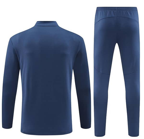24/25 Manchester City Navy Half Zipper Jacket+Long Pants - Image 14
