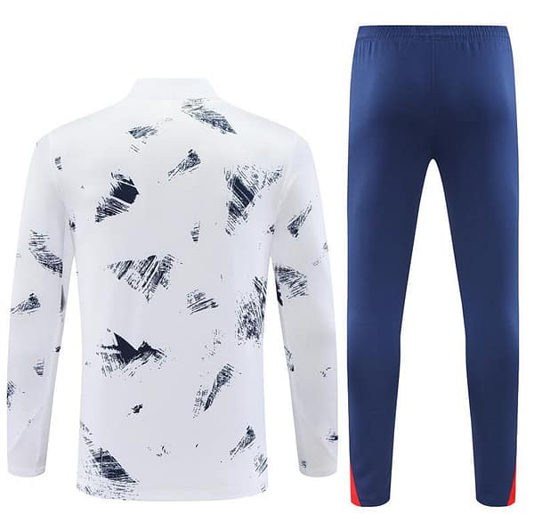 24/25 PSG White Camouflage Navy Half Zipper Jacket+Long Pants - Image 14