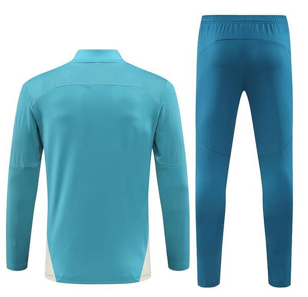 24/25 Olympique Marseille Lake Green Half Zipper Jacket+Long Pants - Image 17