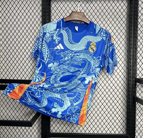 2024/25 Real Madrid Blue Dragon Special Edition Jersey - Image 2
