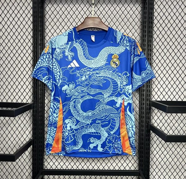 2024/25 Real Madrid Blue Dragon Special Edition Jersey - Image 9