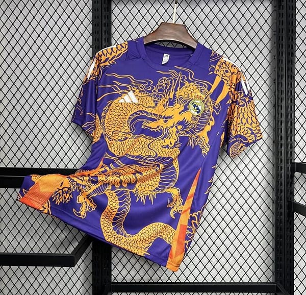 2024/25 Real Madrid Purple Dragon Special Edition Jersey - Image 2