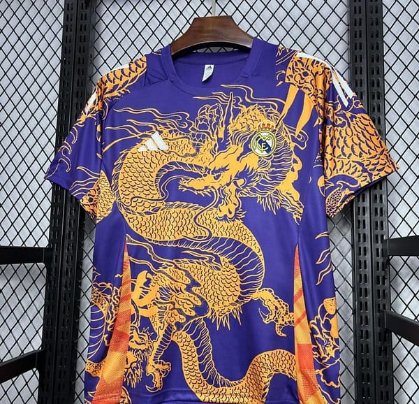 2024/25 Real Madrid Purple Dragon Special Edition Jersey - Image 4