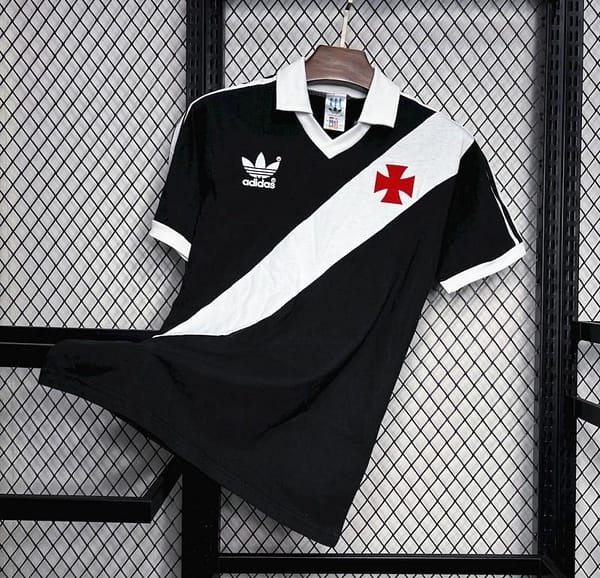 1988 Vasco Da Gama Home Retro Jersey - Image 2