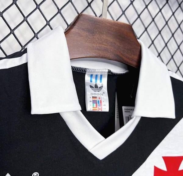 1988 Vasco Da Gama Home Retro Jersey - Image 7