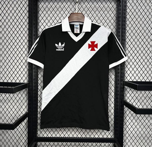 1988 Vasco Da Gama Home Retro Jersey - Image 8