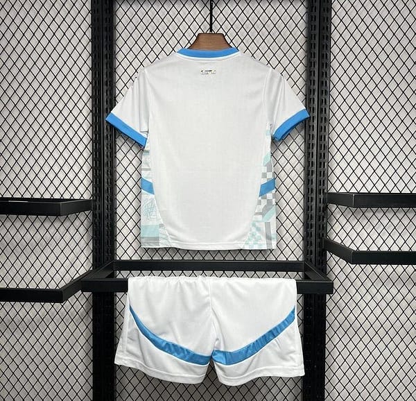 24/25 Kids Olympique Marseille Home Jersey - Image 2