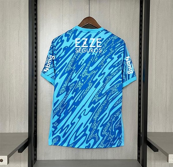 24/25 Corinthians Goallkeeper Blue All Sponsors New - Image 2