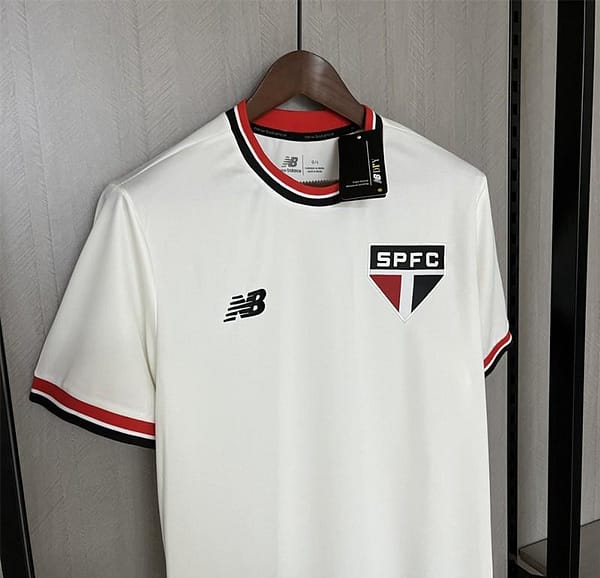 24/25 Sao Paulo Beige Jersey - Image 5