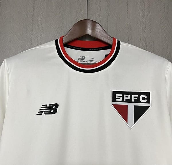 24/25 Sao Paulo Beige Jersey - Image 8
