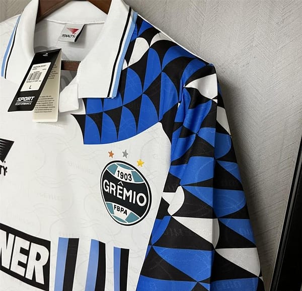 1994/95 Retro Gremio Away Jersey - Image 4