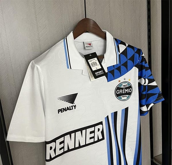 1994/95 Retro Gremio Away Jersey - Image 5